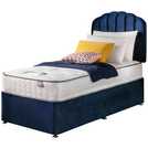 Silentnight Single Divan Bed Blue (British brand)