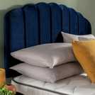 Silentnight Kingsize Divan Bed in Blue (British brand)