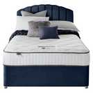 Silentnight Kingsize Divan Bed Blue (British brand)