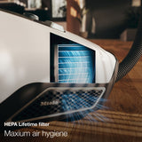 Miele Blizzard CX1 Corded Bagless Cylinder Vacuum Cleaner, imported from the UK