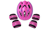 Challenge purple kids bike helmet 48-52cm (British brand)