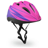 Challenge purple kids bike helmet 48-52cm (British brand)