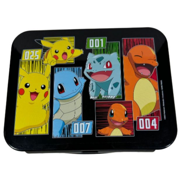 Zak Pokemon multi compartment lunch box, imported from the UK