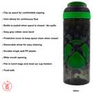 Zak Xbox Atlantic sipper bottle 600ml (British brand)