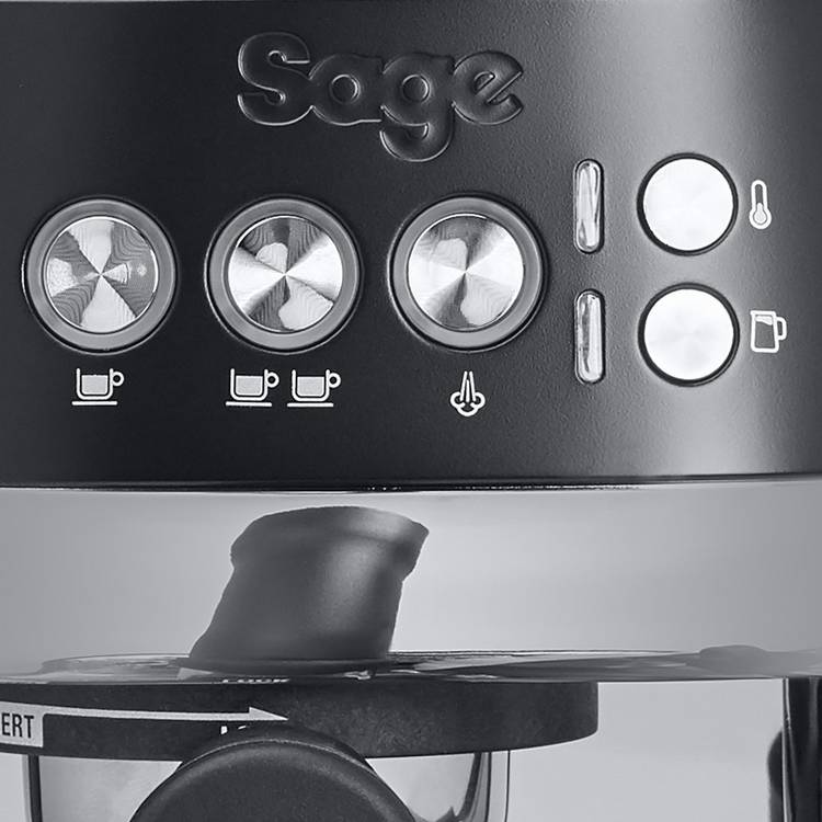 Sage Bambino Plus espresso machine with portafilter, UK version