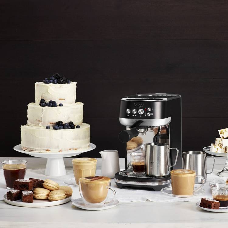 Sage Bambino Plus espresso machine with portafilter, UK version