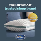 Silentnight Ultragel medium firm pillow 74x48cm - British product