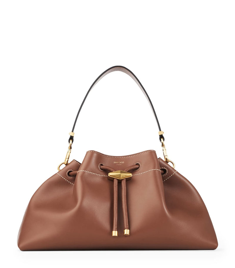 Jimmy Choo Cinch calfskin leather bucket bag - British product