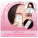 STYLPRO heated eyelash curler with carry case (British brand)