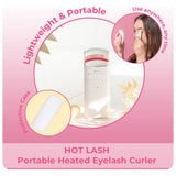 STYLPRO heated eyelash curler with carry case (British brand)