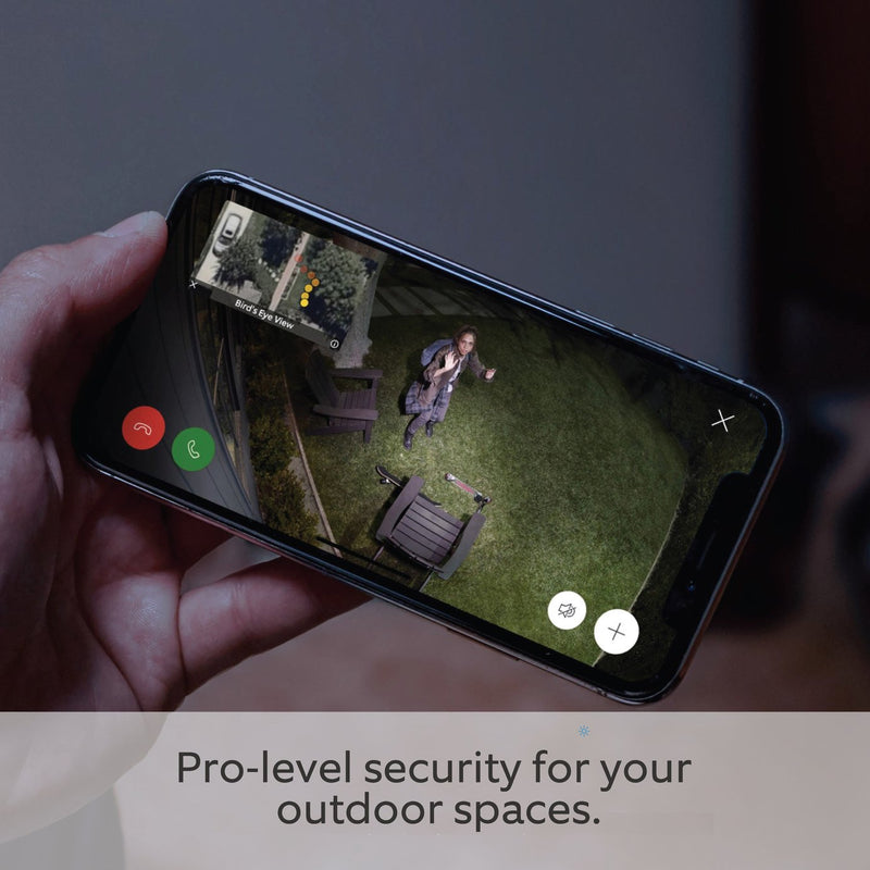 Ring Spotlight Cam Pro White security camera, imported from the UK