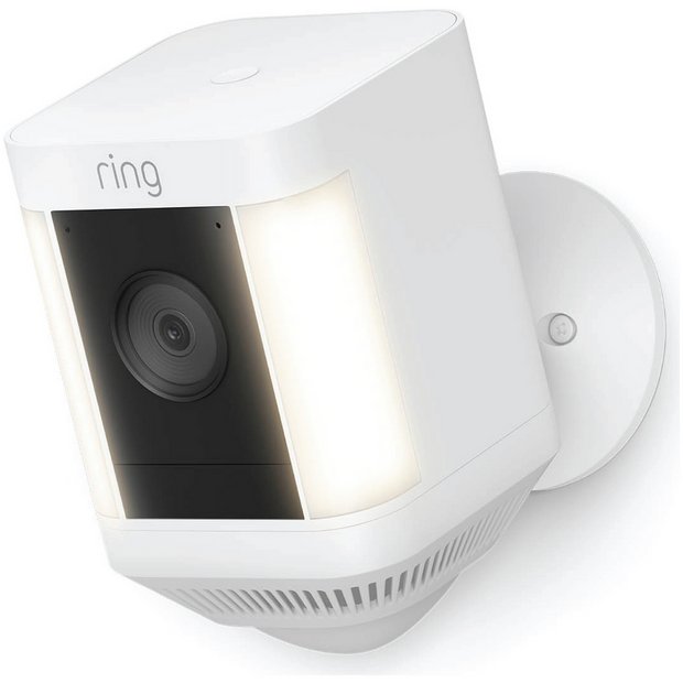 Ring Spotlight Cam Plus security camera white 443g, imported from the UK