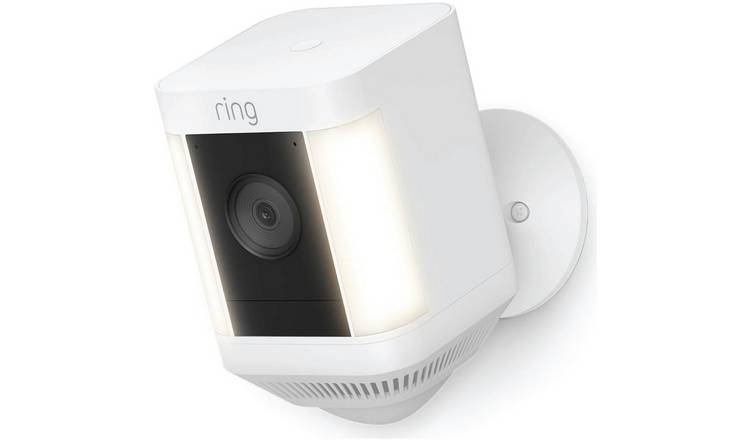 Ring Spotlight Cam Plus security camera white 443g, imported from the UK