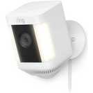 Ring Spotlight Cam Plus plug-in security camera white, imported from the UK
