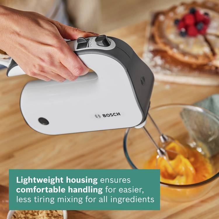 Bosch Styline hand mixer black white 450W (British brand)
