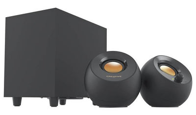 Argos Creative Pebble Plus 2.1 USB Desktop Speaker System with Subwoofer- Buy online at McGrocer