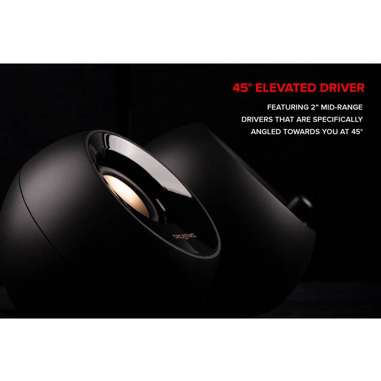 Creative Pebble Plus 2.1 USB desktop speakers with subwoofer, imported from the UK