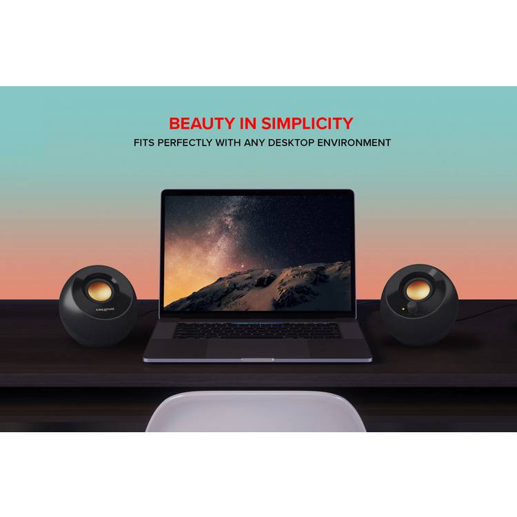 Creative Pebble Plus 2.1 USB desktop speakers with subwoofer, imported from the UK