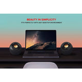 Creative Pebble Plus 2.1 USB desktop speakers with subwoofer, imported from the UK
