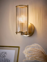 Next Brass Hertford Mains Operated Wall Light- Buy online at McGrocer
