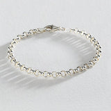 Revere sterling silver belcher chain bracelet (British brand)