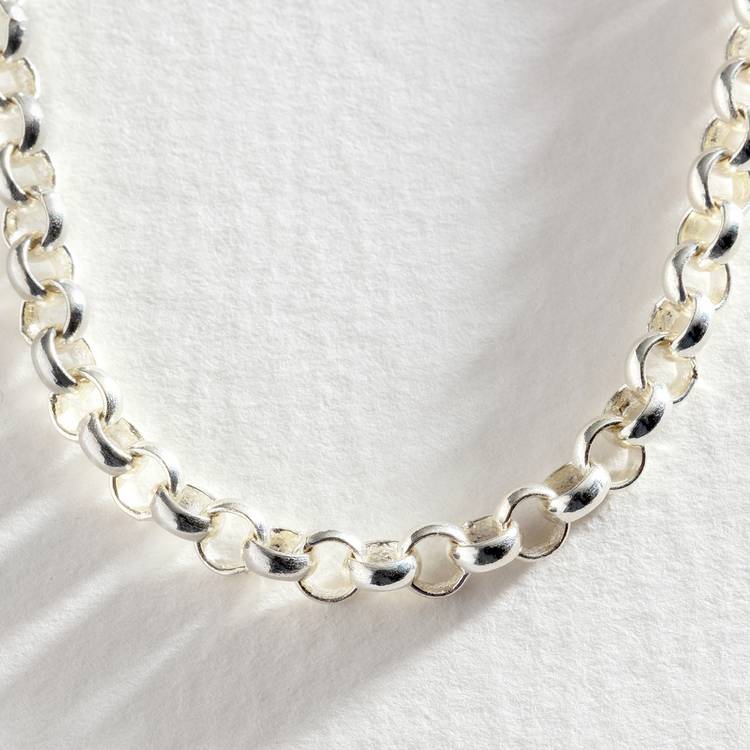 Revere sterling silver belcher chain bracelet (British brand)