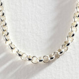 Revere sterling silver belcher chain bracelet (British brand)