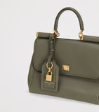 Dolce&Gabbana My Sicily calfskin top-handle bag, imported from the UK