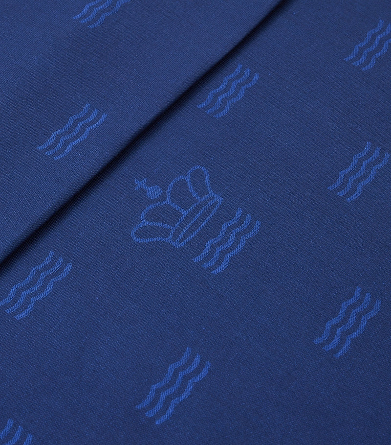 Royal Copenhagen Jacquard Waves tablecloth 145cm x 320cm, imported from the UK