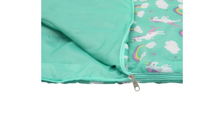Pro Action kids unicorn sleeping bag size L170, imported from the UK