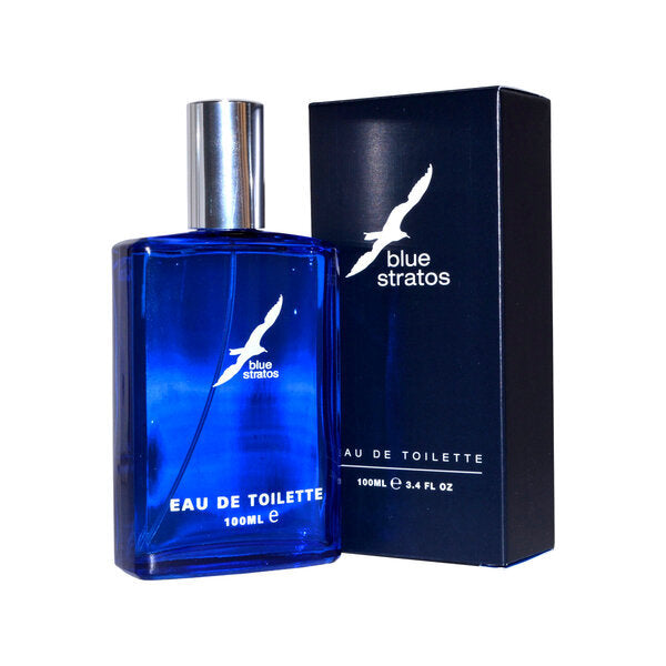 Blue Stratos Eau de Toilette Spray 100ml - British product