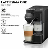 Nespresso Lattissima One De'Longhi pod coffee machine black, imported from the UK