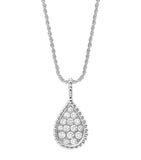Boucheron Serpent Bohème white gold diamond pendant - British product