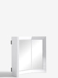 Sloane White Collection Luxe Dressing Table Mirror 60cm x 90.5cm (British brand)