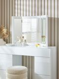 Sloane White Collection Luxe Dressing Table Mirror 60cm x 90.5cm (British brand)
