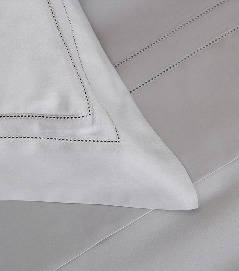 Frette Doppio Ajour square pillowcase 65cm (British brand)