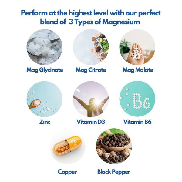 Nutripact 8 in 1 magnesium complex 60 vegan capsules (British brand)