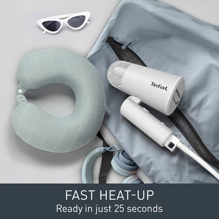 Tefal travel garment steamer DT1020 Origin - British product