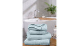 Habitat Cotton Supersoft 4 Piece Towel Bale Country Blue Bath Towel Set