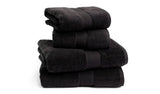 Argos Habitat Cotton Supersoft Black Towel Bale 4 Piece- Buy online at McGrocer