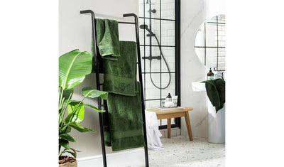 Argos Habitat Egyptian Cotton 4-Piece Towel Bale in Forest Green - Bath and Hand Towel Set- Buy online at McGrocer