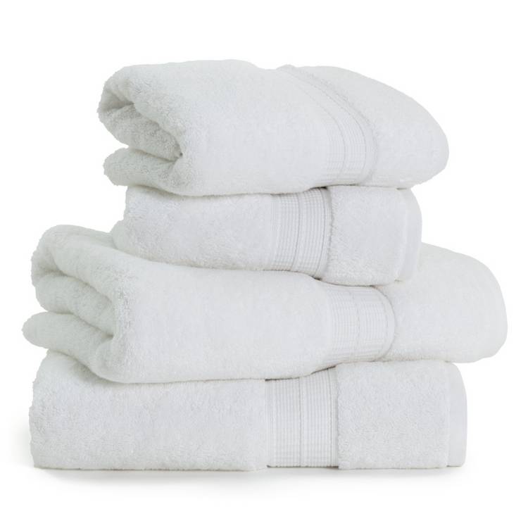 Habitat Lyocell towel bale white 4-piece set, UK version