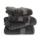 Habitat Lyocell 4 piece towel bale in charcoal, UK version