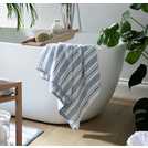 Habitat Coastal Stripe Blue & White 4 piece towel bale, UK version