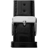 Limit men's watch black faux leather strap 38mm - British product