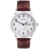 Sekonda men's chronograph watch silver case 38mm, imported from the UK
