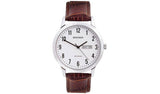 Sekonda men's chronograph watch silver case 38mm, imported from the UK