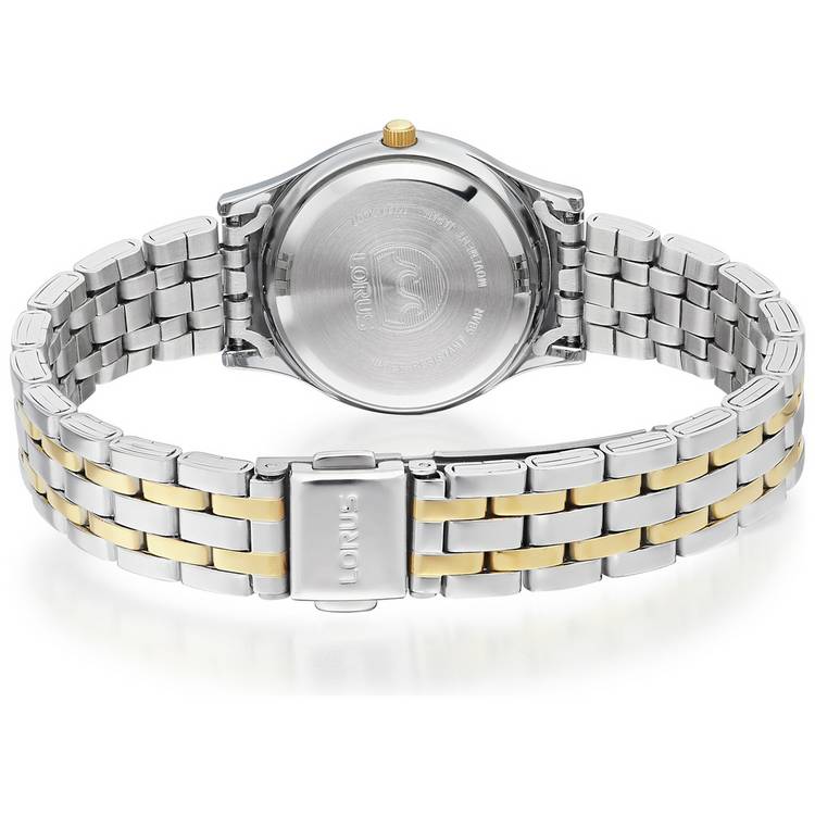 Lorus ladies two tone watch with luminous dial, imported from the UK