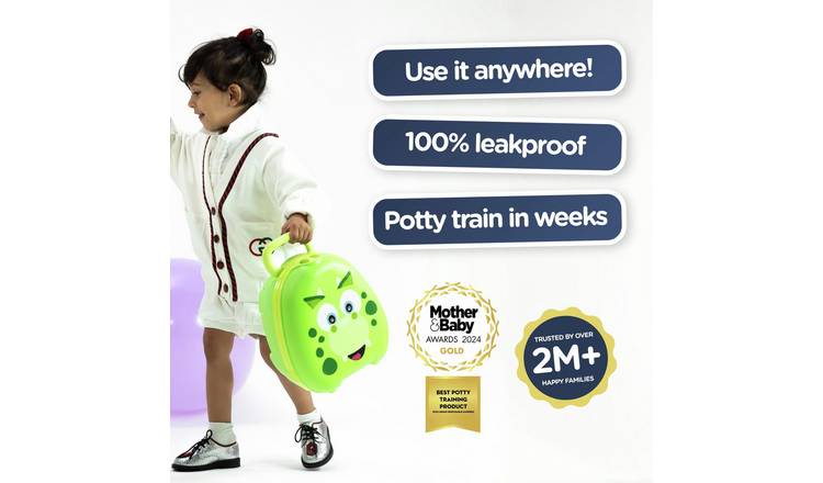 My Carry Potty dinosaur travel potty - British product