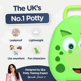 My Carry Potty dinosaur travel potty - British product